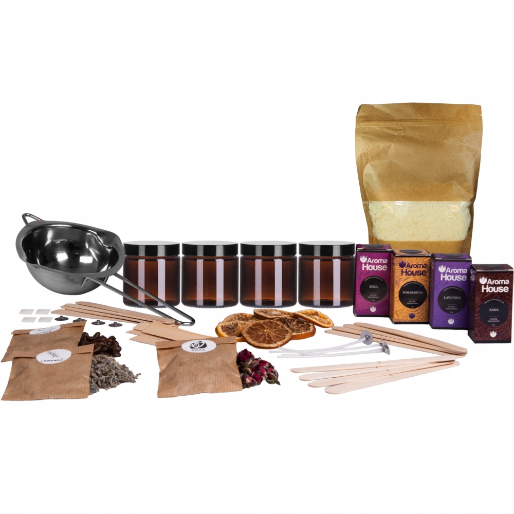 Zestaw do robienia świec wyrobu świeczek sojowych DIY