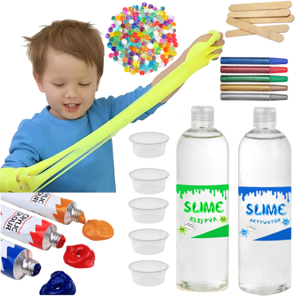  Zestaw Slime do robienia glutów 7w1 