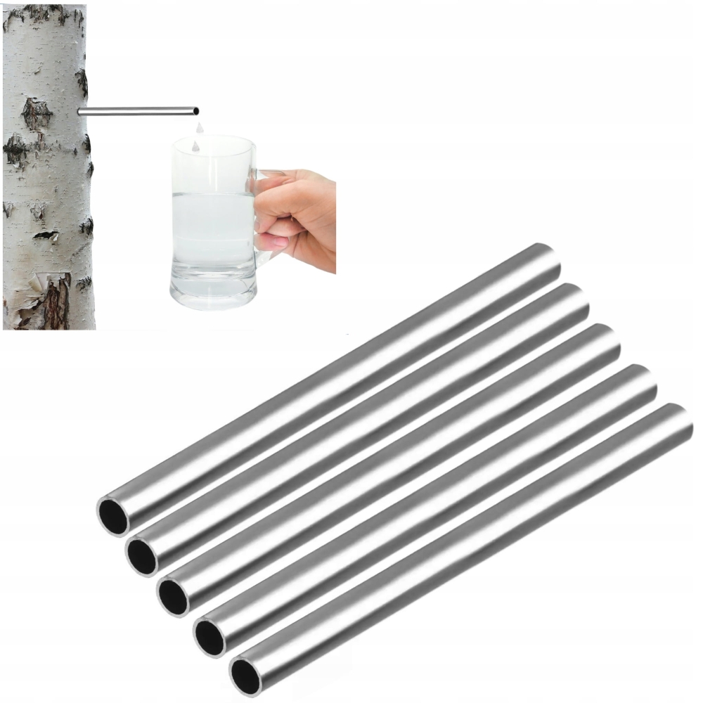 ZESTAW DO ZBIERANIA SOKU Z BRZOZY KAPILARKA SOK OSKOŁA 5SZT