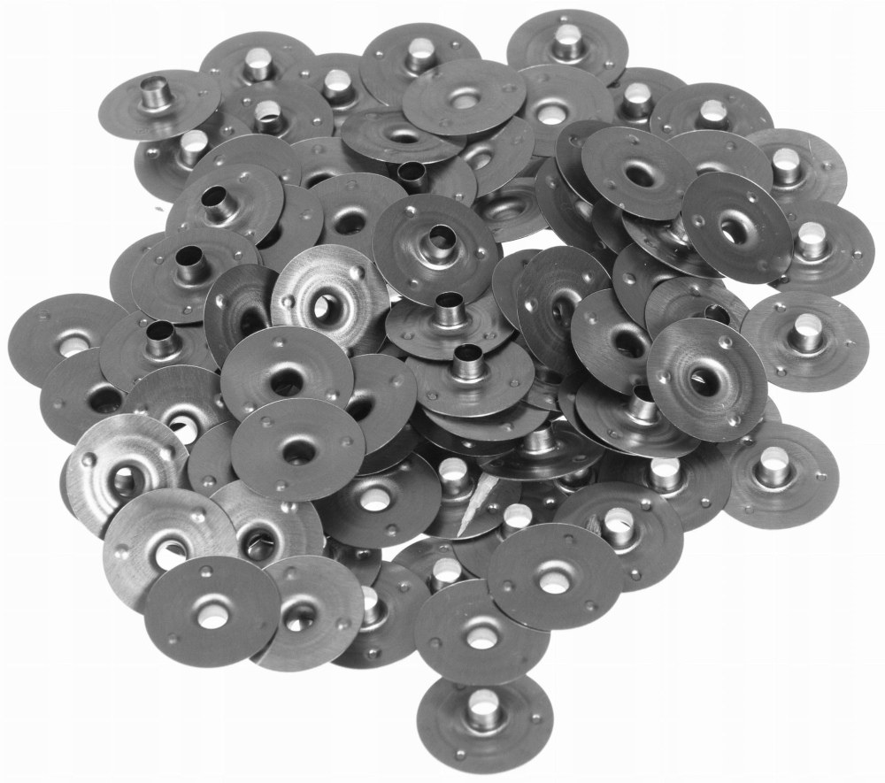 PODSTAWKI DO KNOTÓW BLASZKI KNOTY ŚWIEC NA 100 SZT