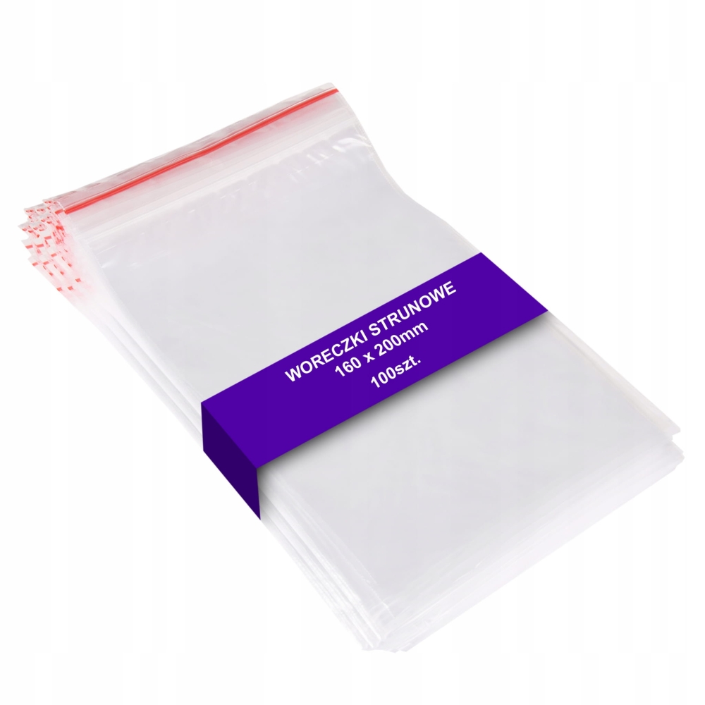 WORECZKI TOREBKI STRUNOWE 160x220mm 16x22cm 100szt