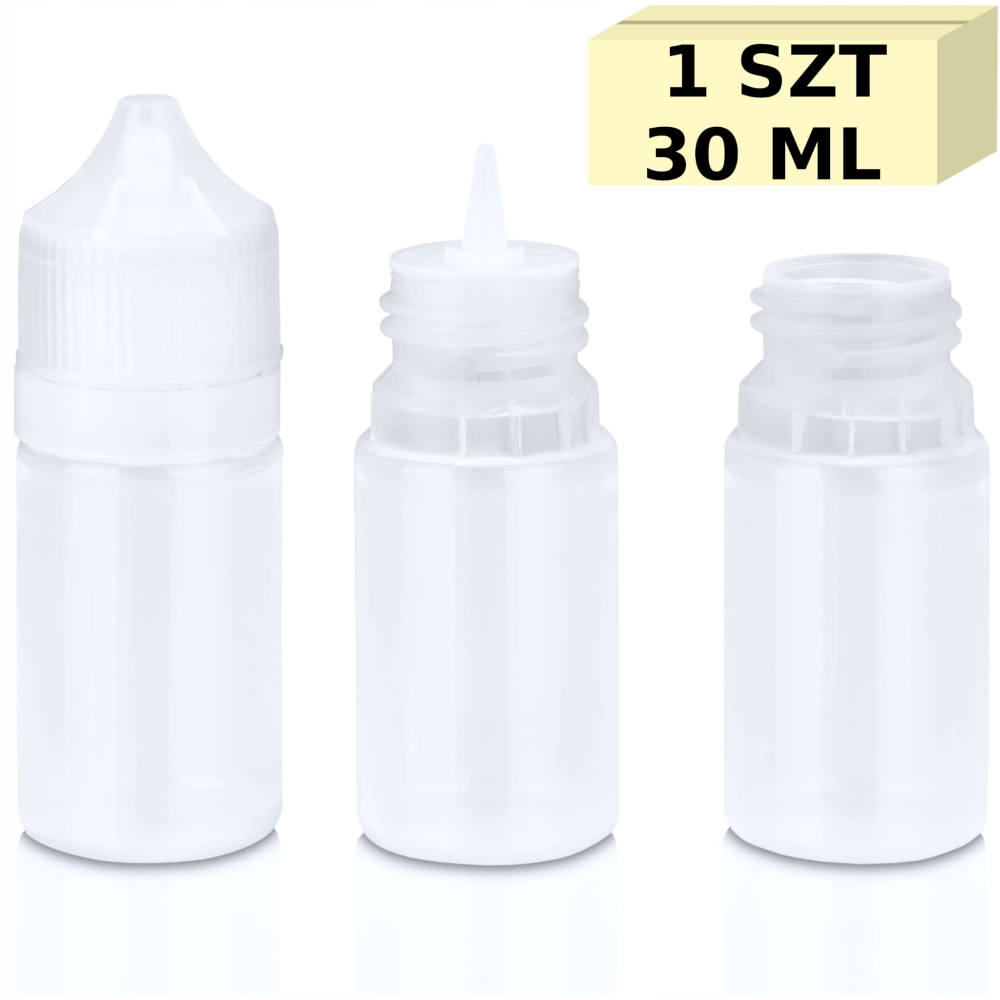 Butelka Gorilla przezroczysta 30 ml 1szt