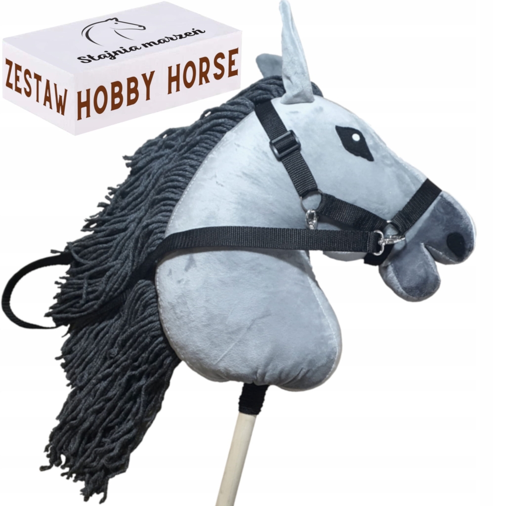 Hobby Horse Zestaw duży box dla początkujących koń na kiju diy konik a3 XXL