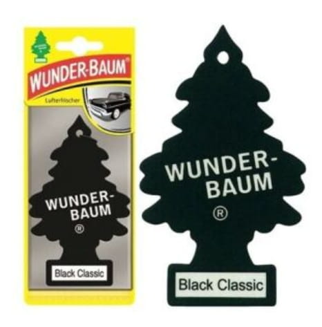 WUNDER-BAUM Zapach samochodowy do auta Black