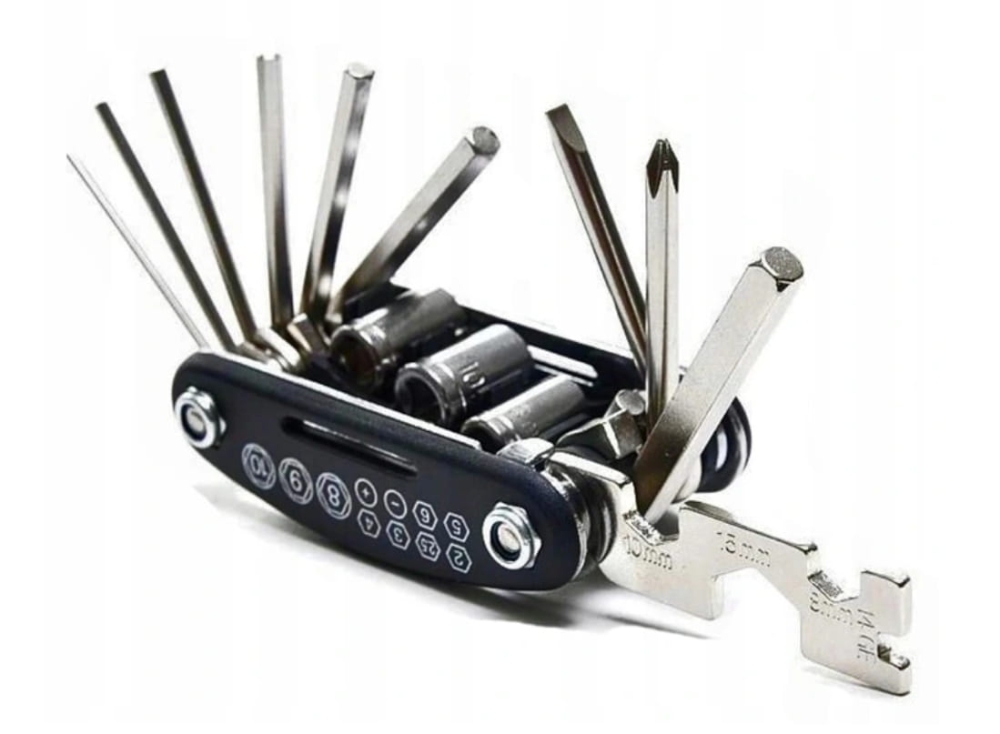 ZESTAW KLUCZY ROWEROWYCH 16 W 1 IMBUS MULTITOOOL