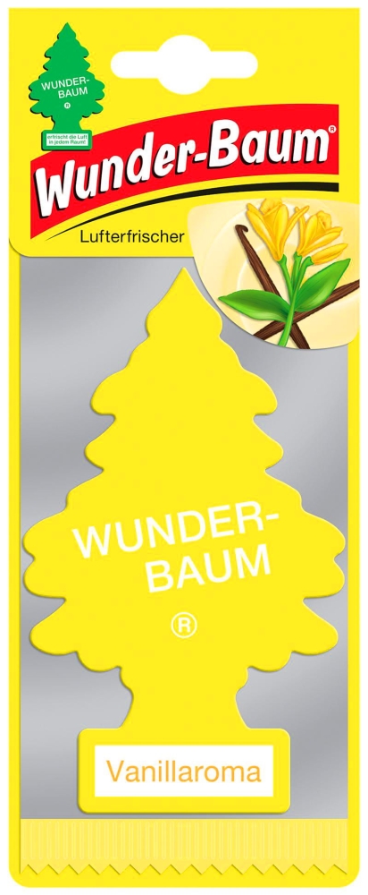 WUNDER BAUM CHOINKA ZAPACHOWA ZAPACH VANILLAROMA WANILIA